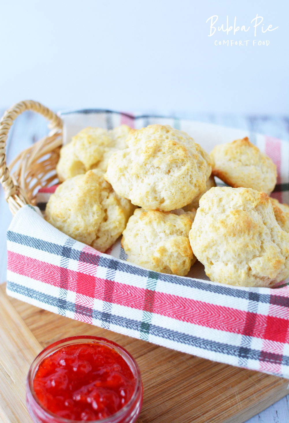 These Homemade Drop Biscuits are so easy to make. 