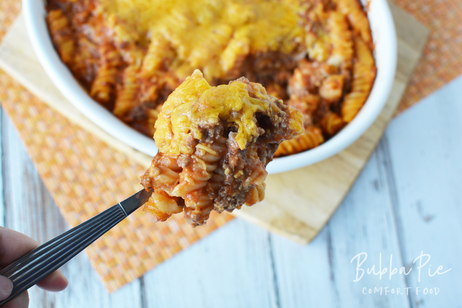 This Easy Homemade Beefaroni Recipe is the perfect family dinner for anytime of year.