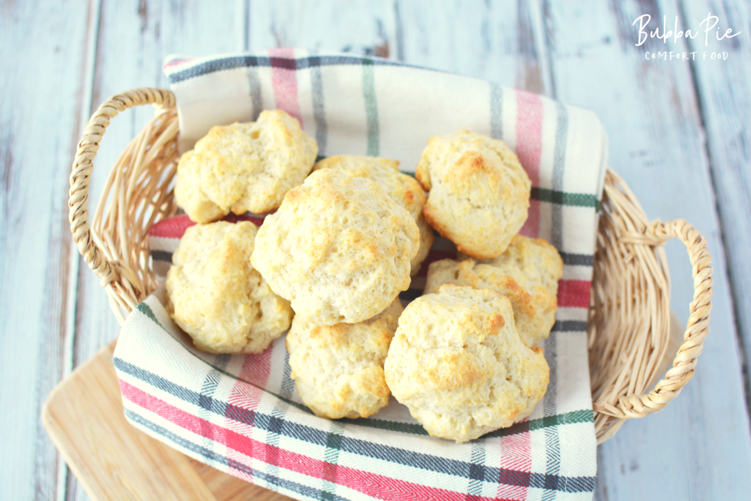 This quick and easy drop biscuit recipe is the perfect partner for any dish.