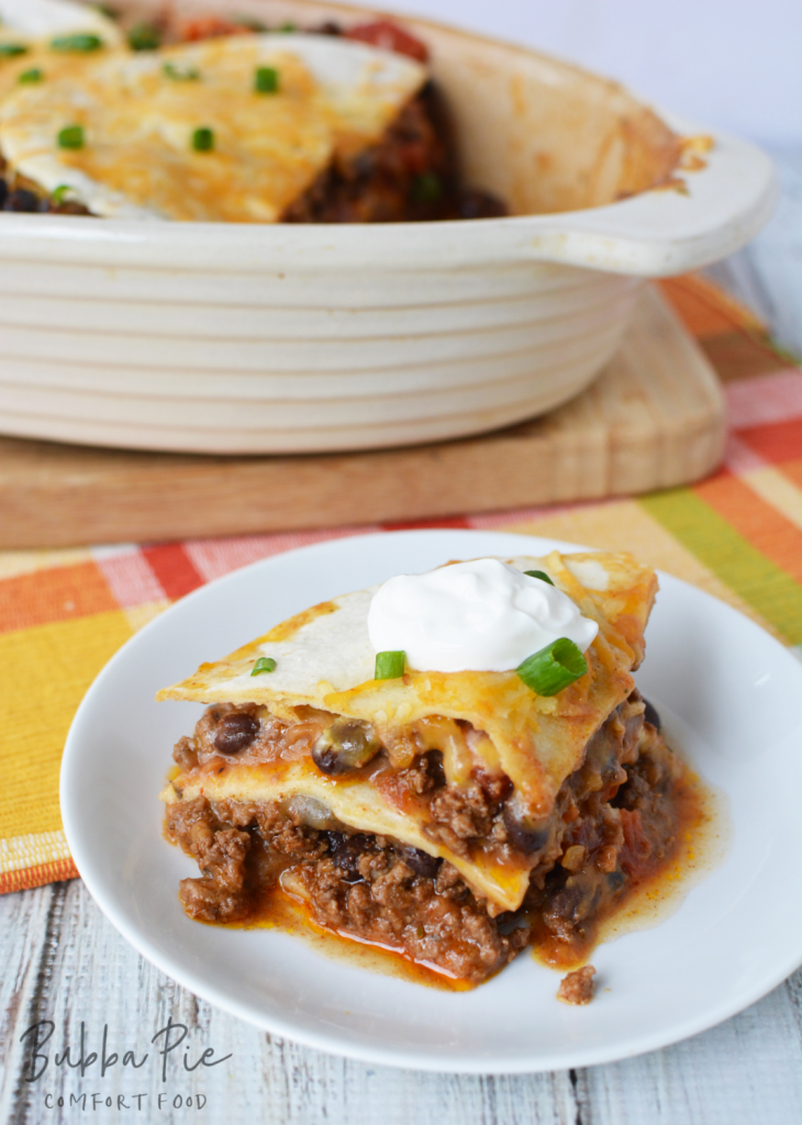 Easy Taco Lasagna Recipe - BubbaPie