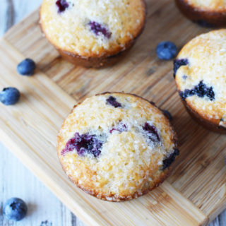 this easy banana blueberry muffins recipe makes for the perfect breakfast food.