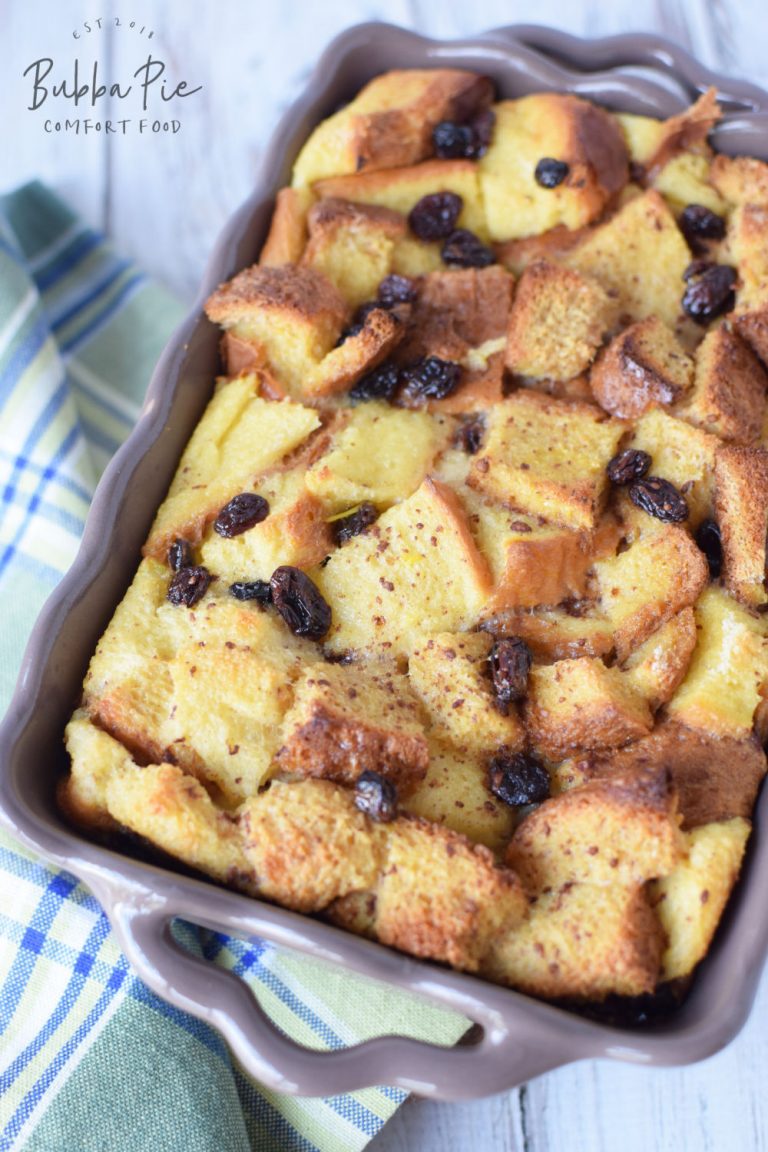Southern Bread Pudding Recipe - BubbaPie