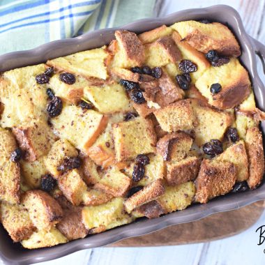 easy bread pudding recipe