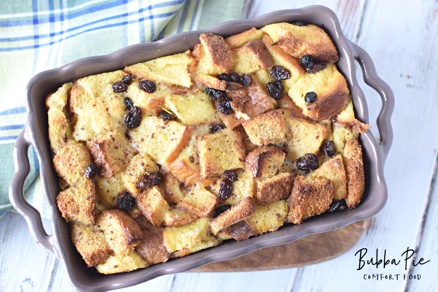 easy southern bread pudding recipe
