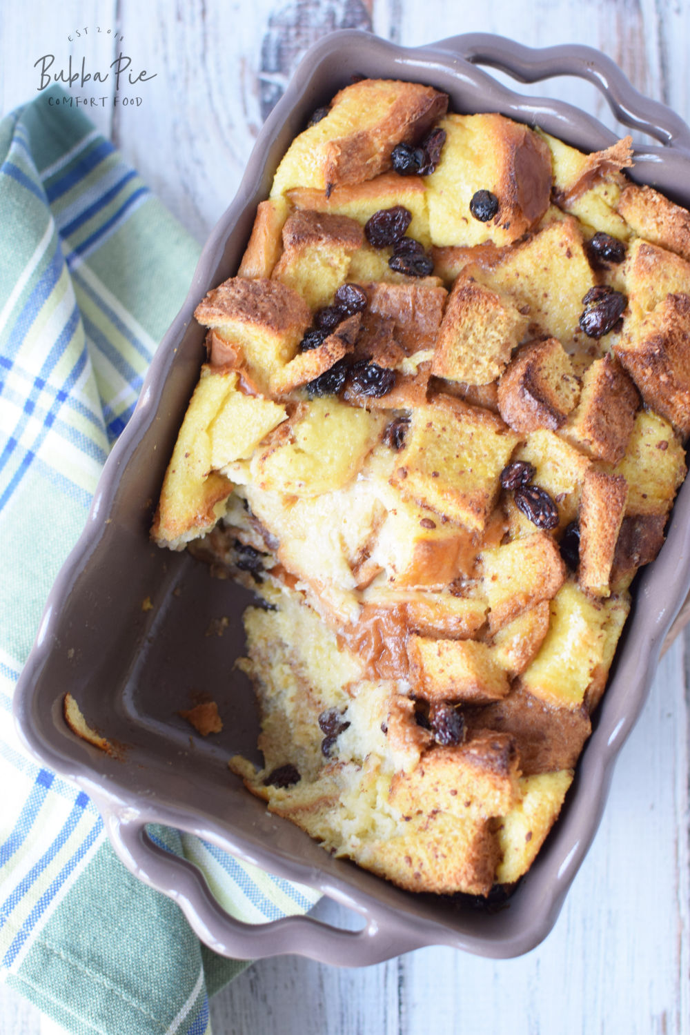 Southern Bread Pudding Recipe - BubbaPie