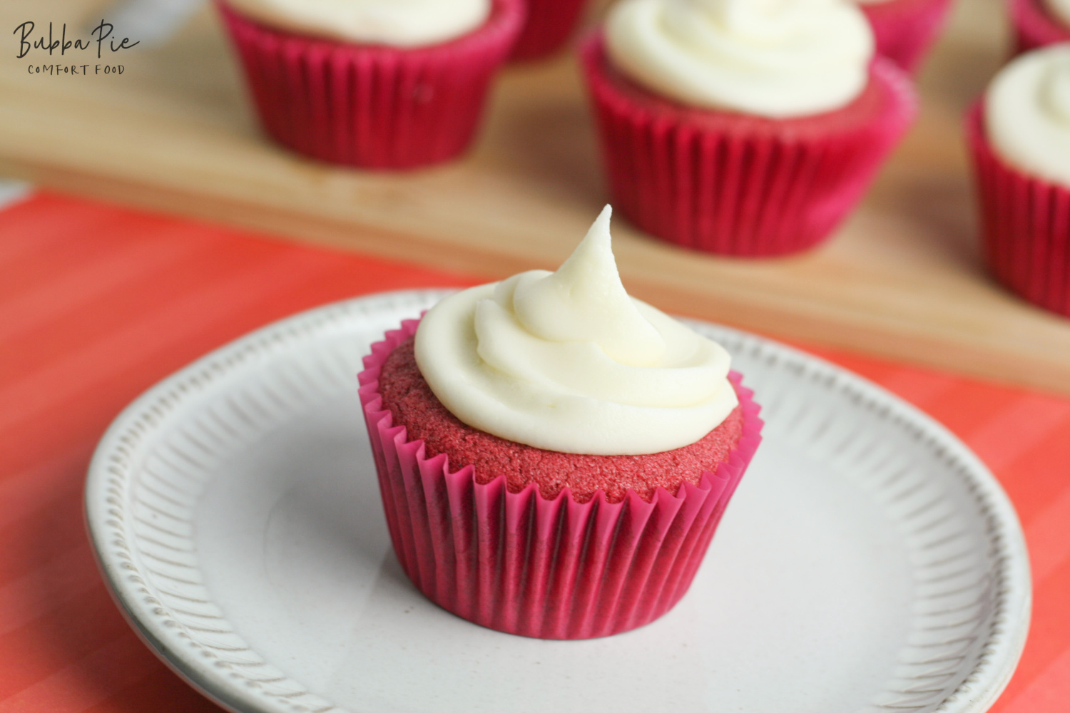 this gluten free red velvet cupcake recipe is incredibly moist