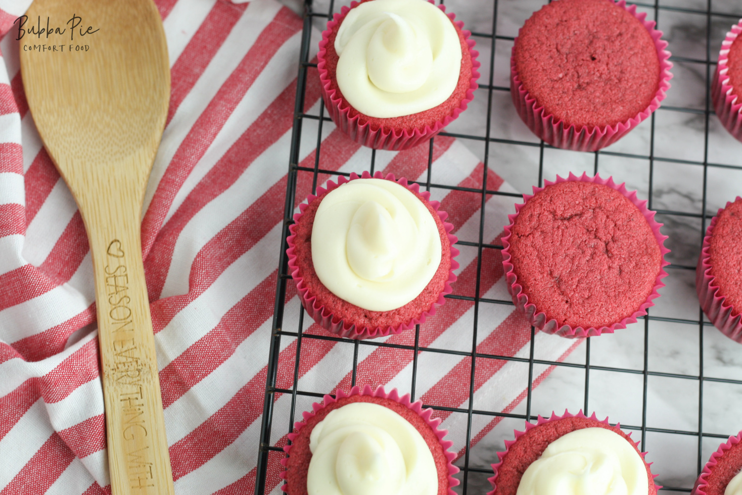 learning how to make gluten free red velvet cupcakes with cream cheese frosting is easy