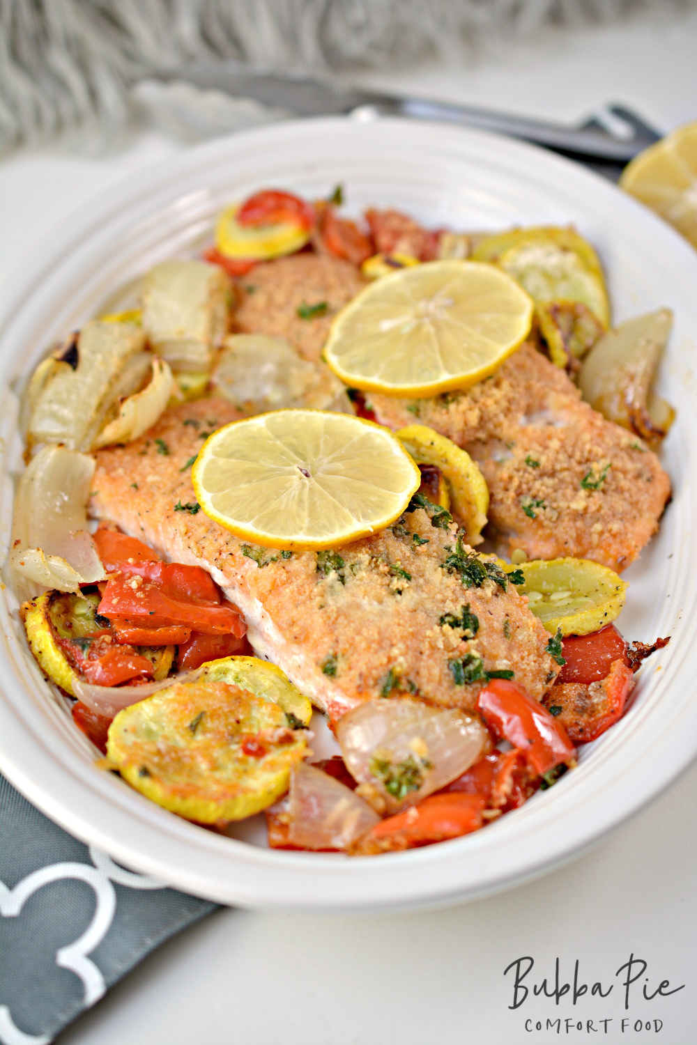 salmon sheet pan dinner