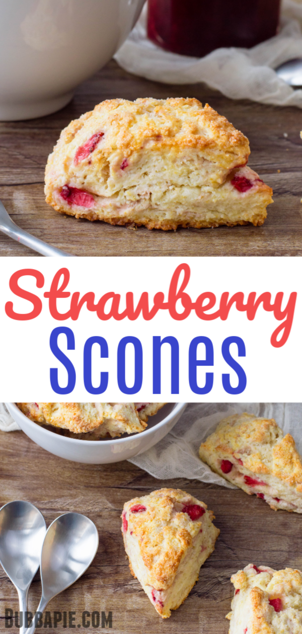 Strawberry Scones Pin