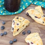 Blueberry Scones are perfect for breakfast or brunch.