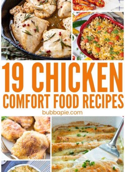 19 Chicken Comfort Food Recipes