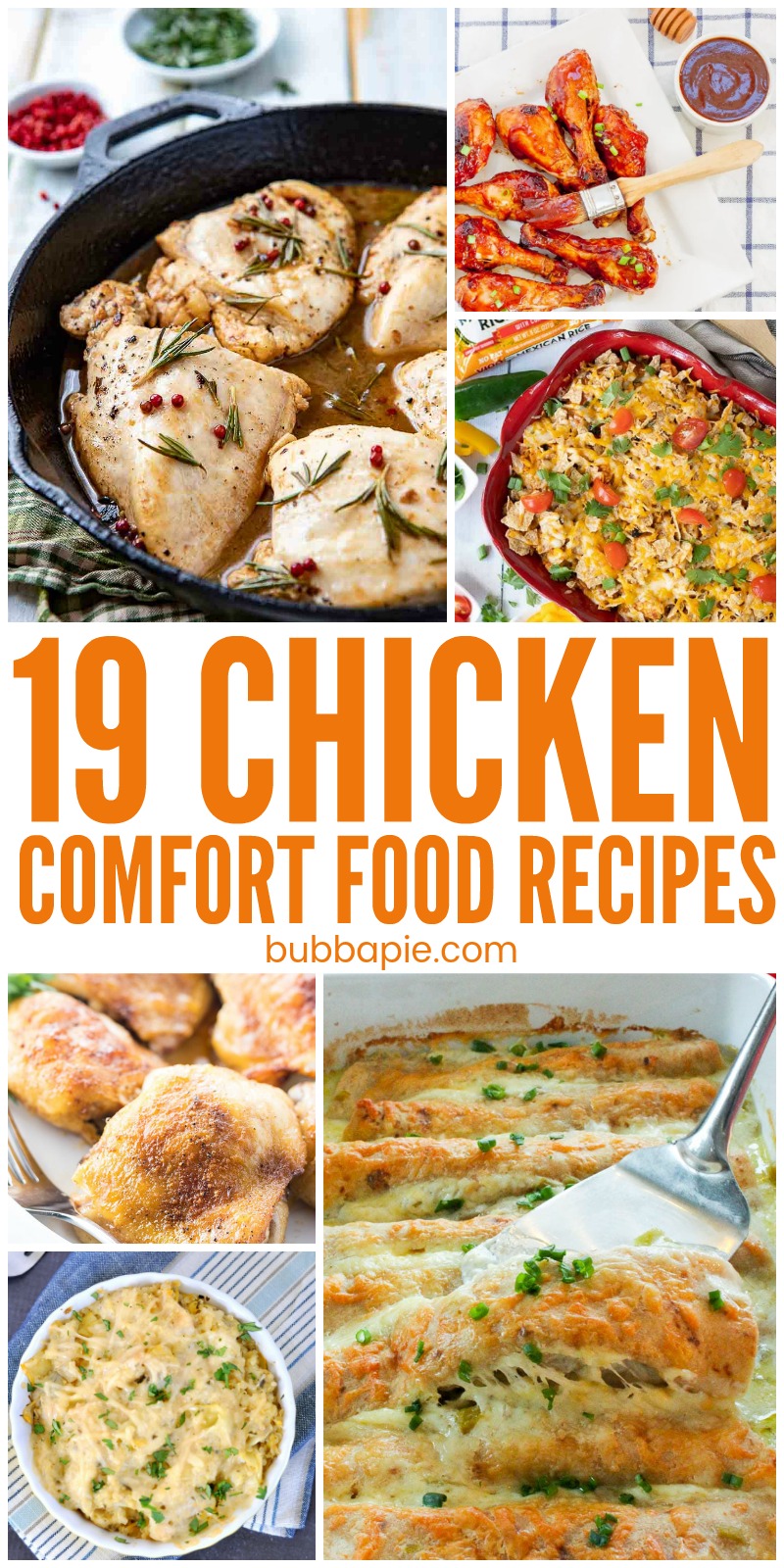 19 Chicken Comfort Food Recipes Bubbapie