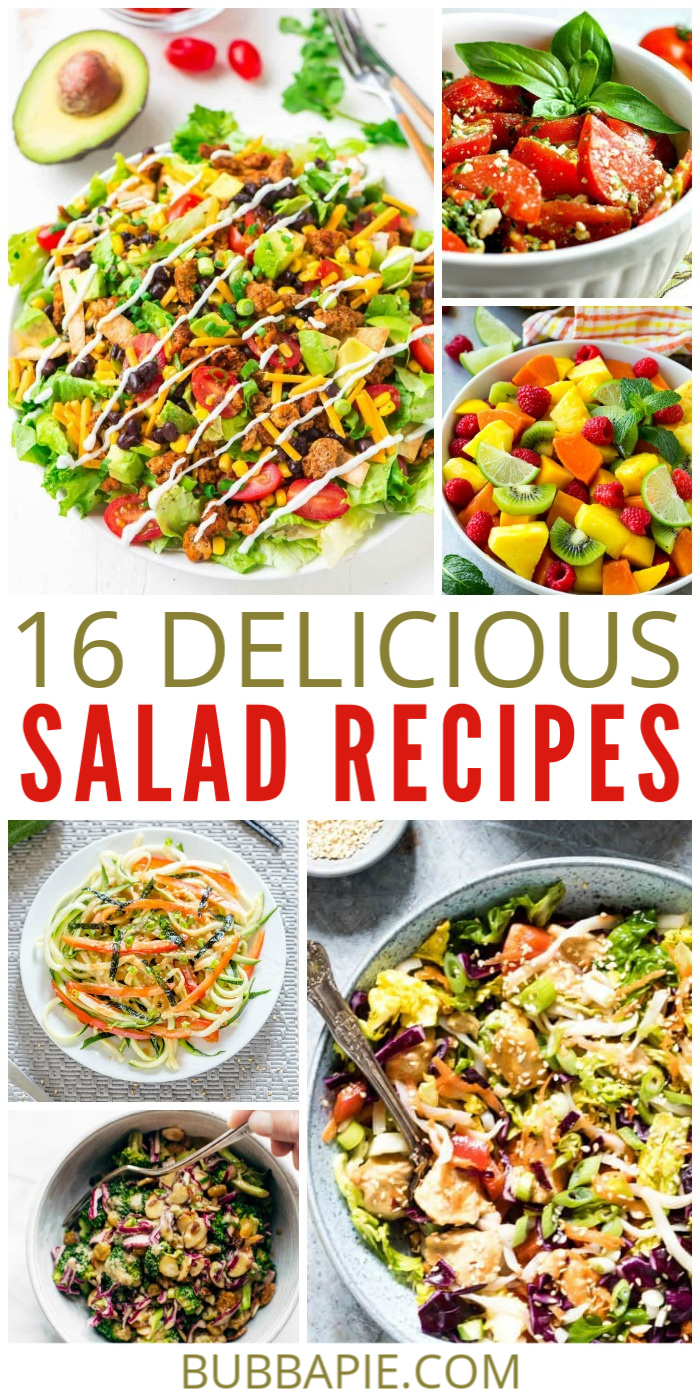 DELICIOUS SALAD RECIPES