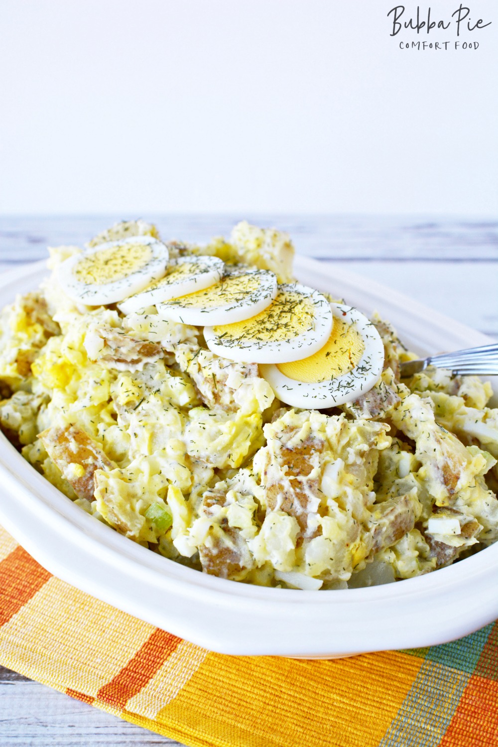 Learning How To Make Potato Salad is easy. Use small red potatoes or Yukon Gold potatoes