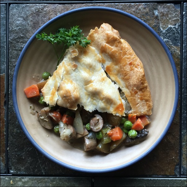 Meatless Vegetarian Pot Pie is a great Easy Vegetarian Comfort Food Recipes