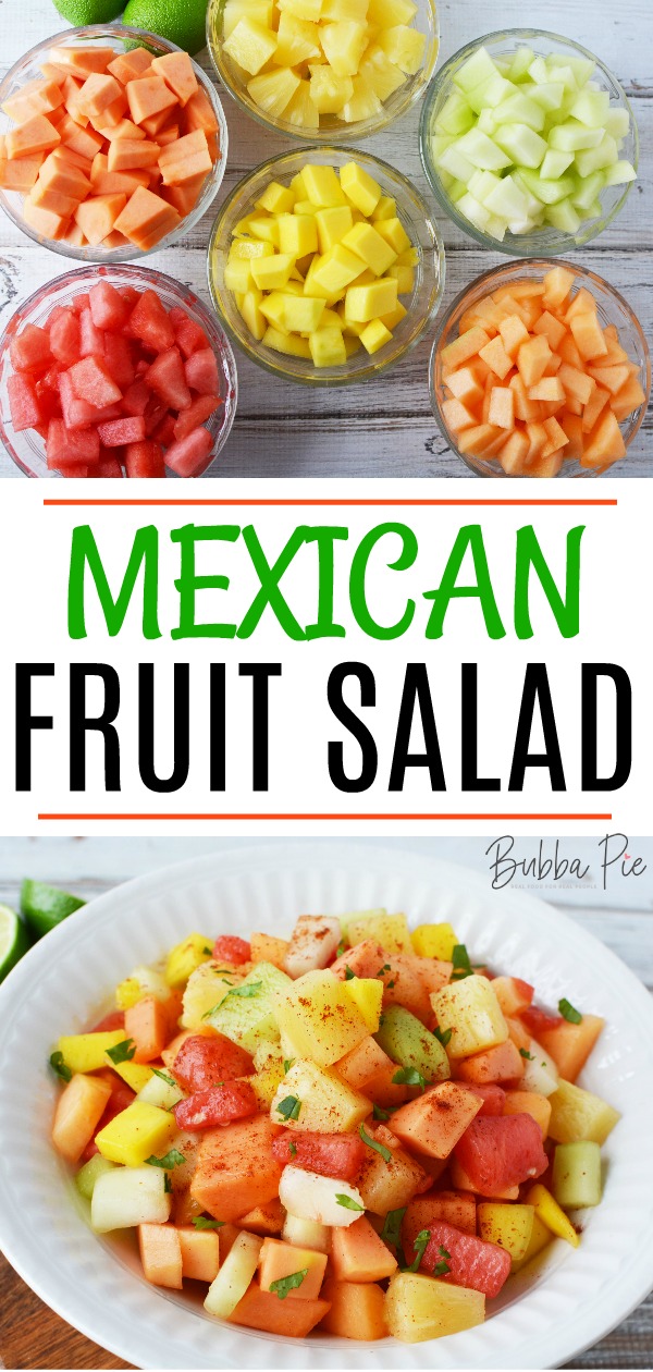 Mexican Fruit Salad Pin