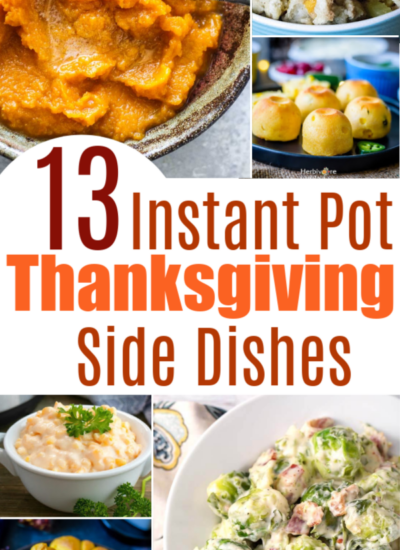 Instant Pot Thanksgiving Sides