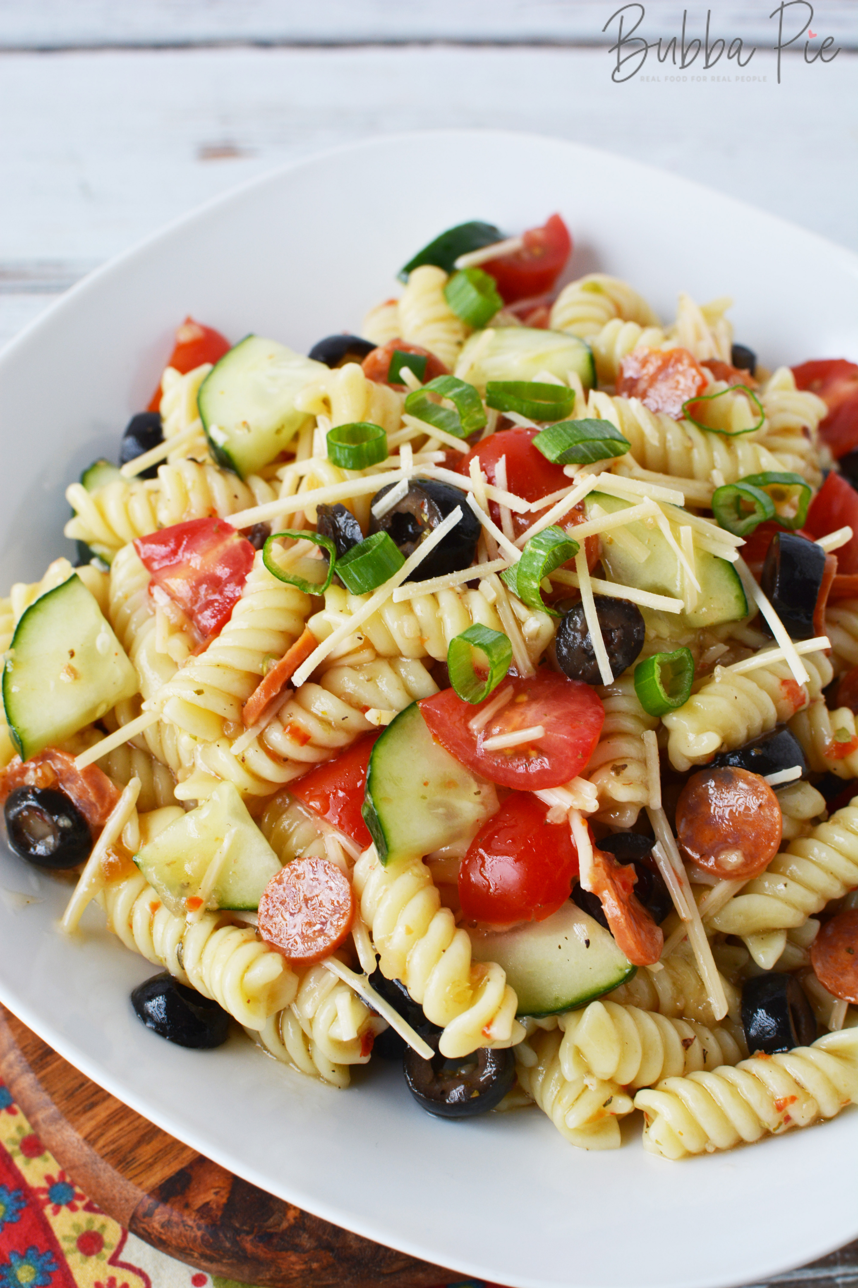 cold pasta salad recipes like this rotini salad are a quick easy and fun side dish
