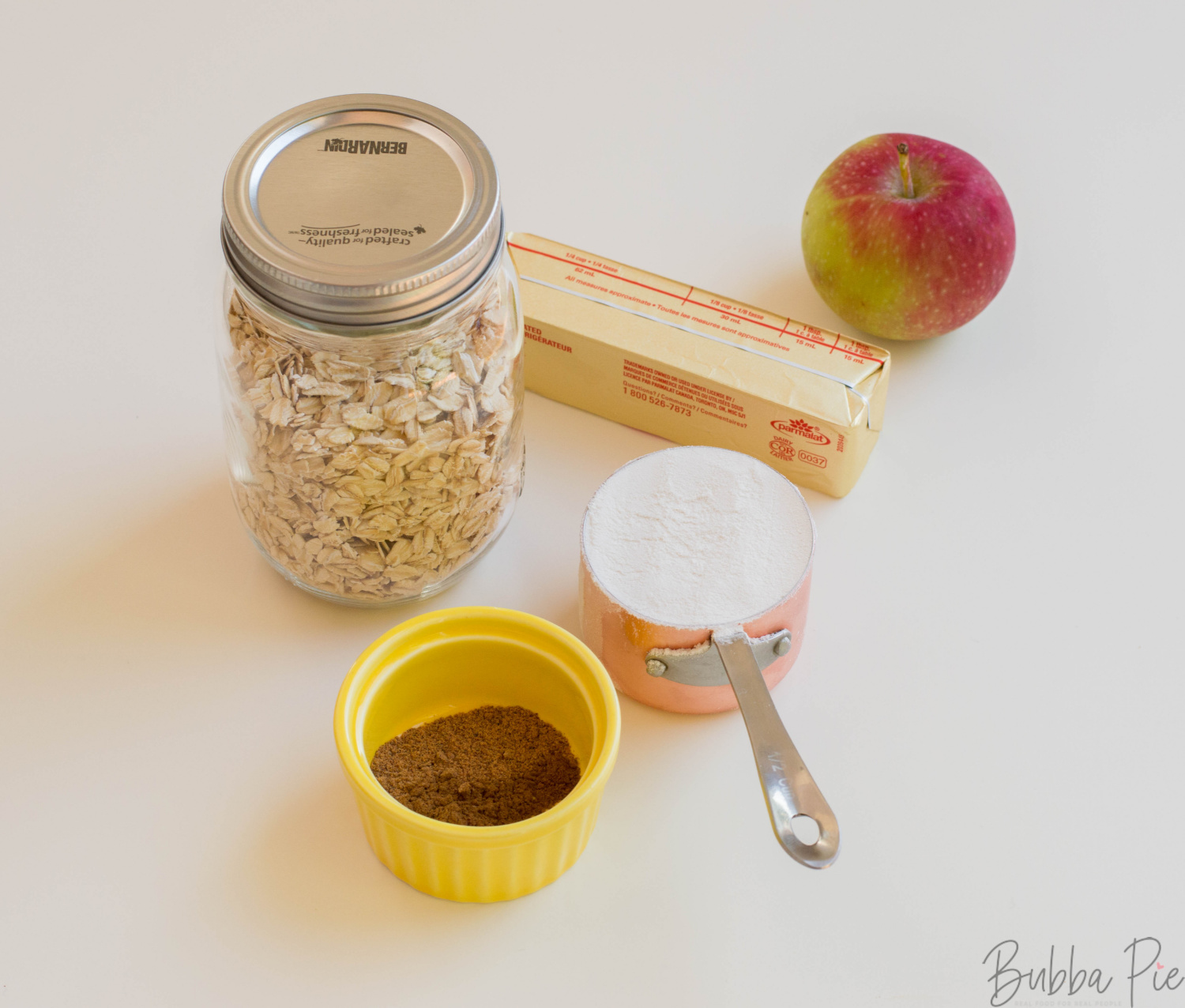 Apple Oatmeal Cookie Ingredients include cinnamon and nutmeg