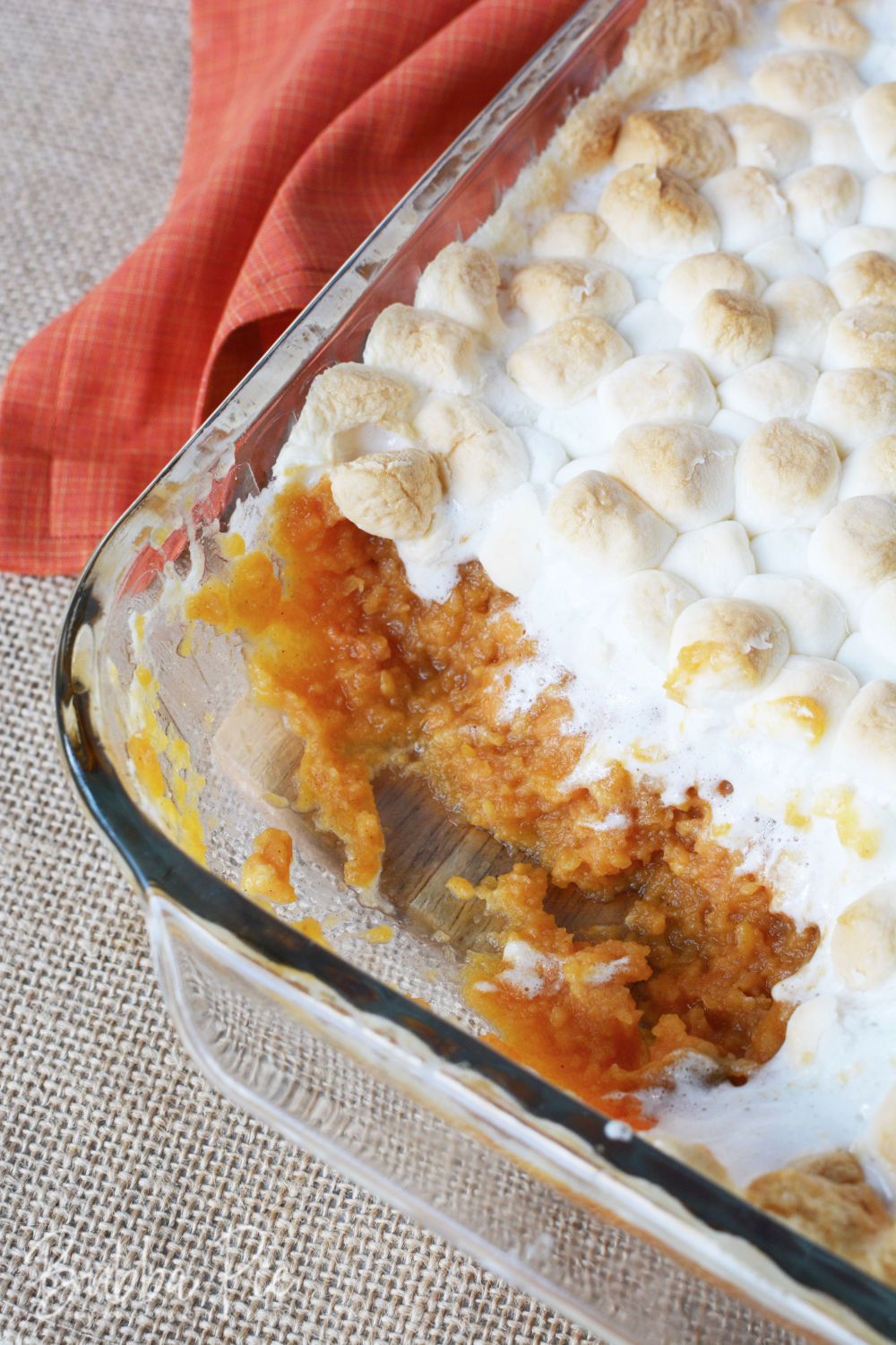 Easy Sweet Potato Casserole With Marshmallows Recipe Bubbapie,Rotel Dip Recipe With Ground Beef