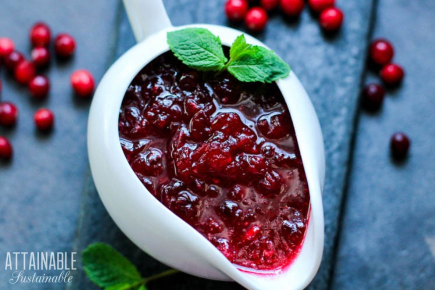 Ginger Cranberry Sauce