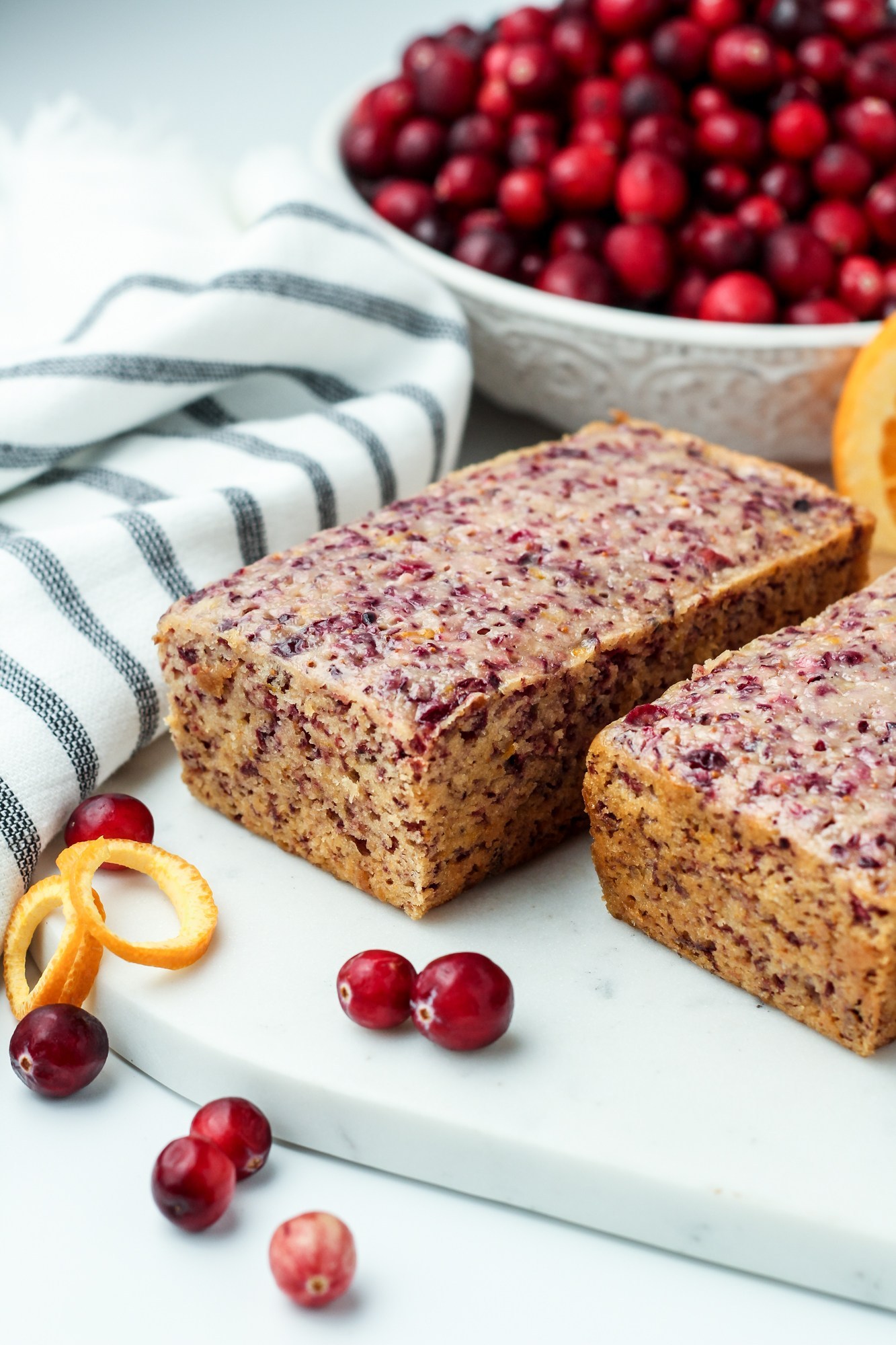 cranberry orange bread can also be a great thanksgiving side dish