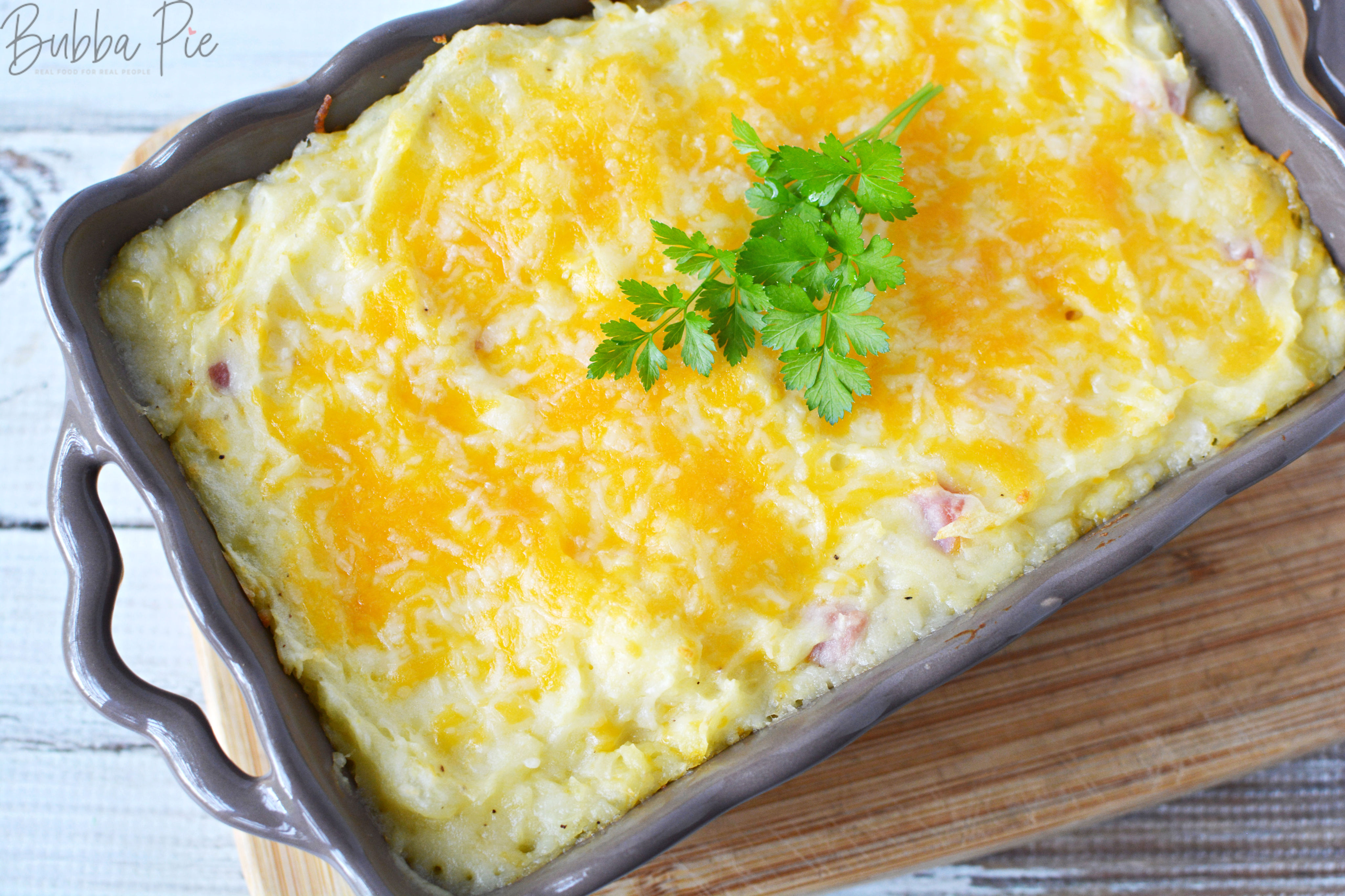 Twice baked online mashed potatoes