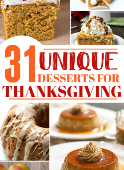 Thanksgiving Desserts Pin