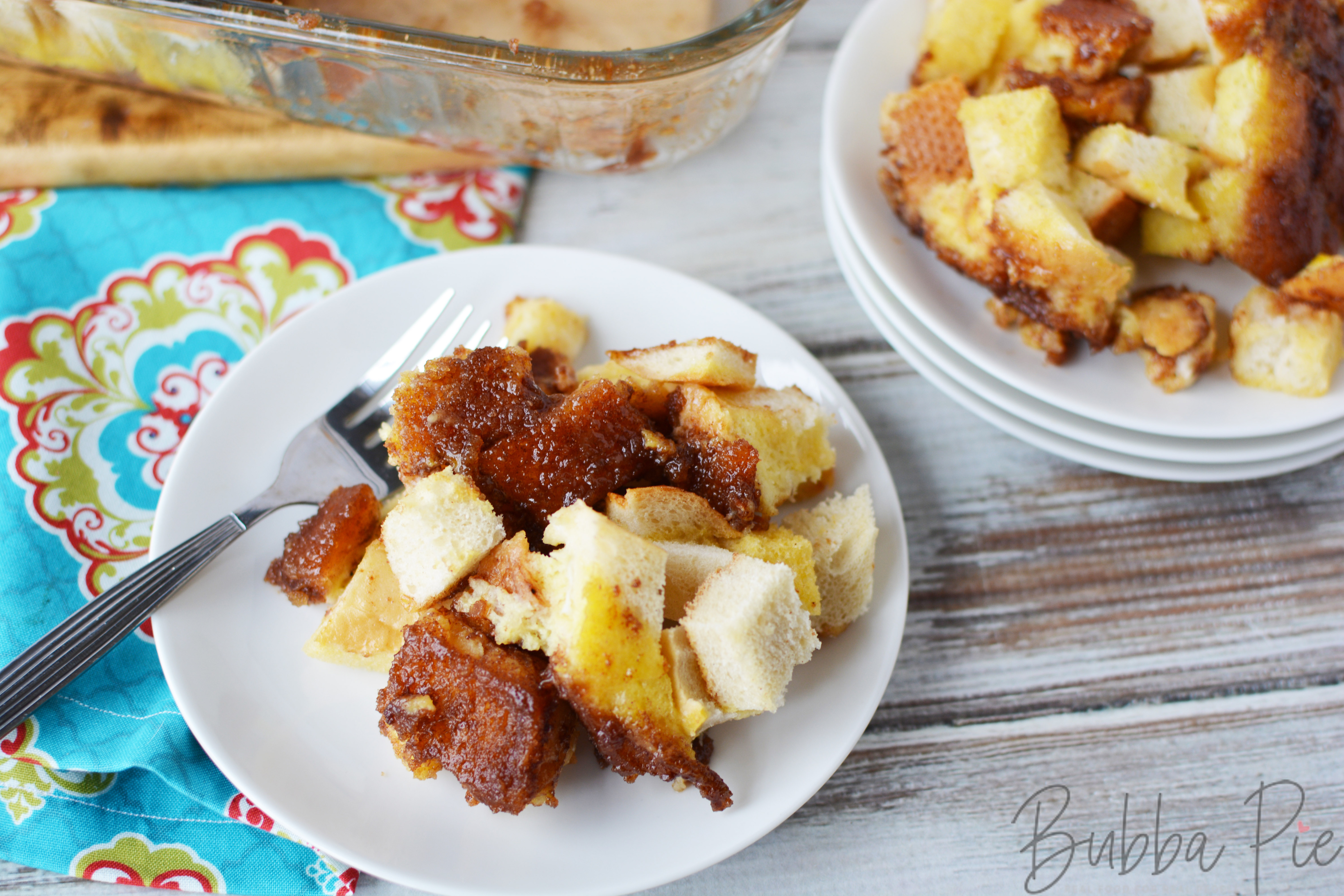 Perfect Pan Baked Easy French Toast- Baker Bettie