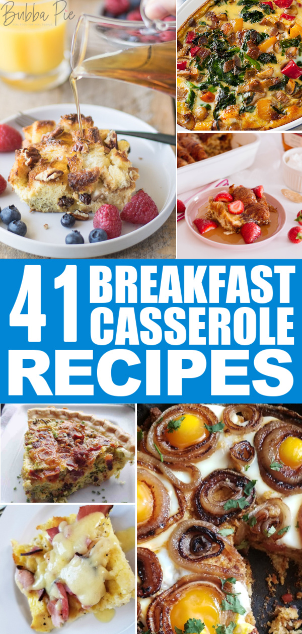 Breakfast Casserole Roundup Pin