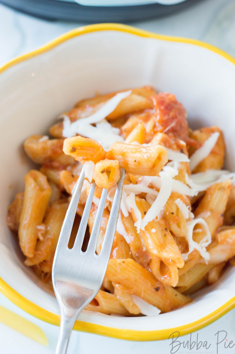 Instant Pot Chicken Pasta With Cheese