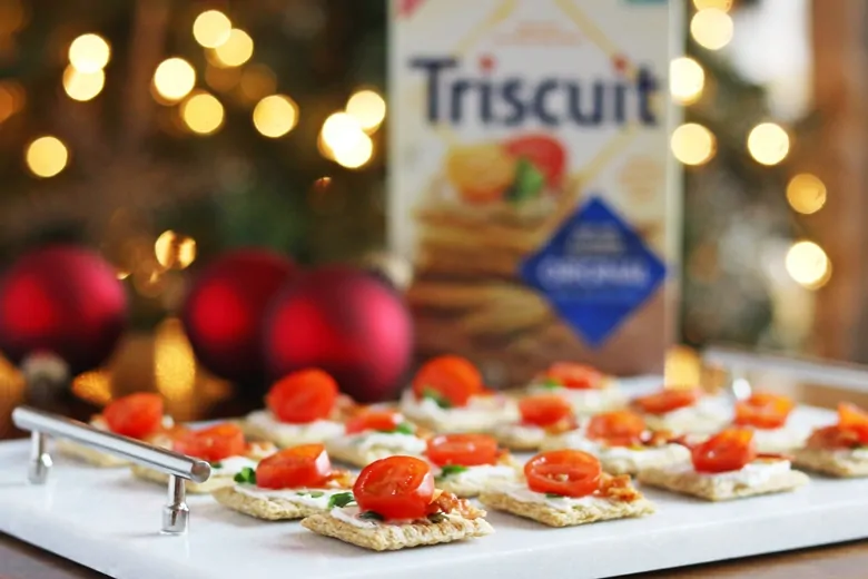 Triscuit Appetizer for chistmas