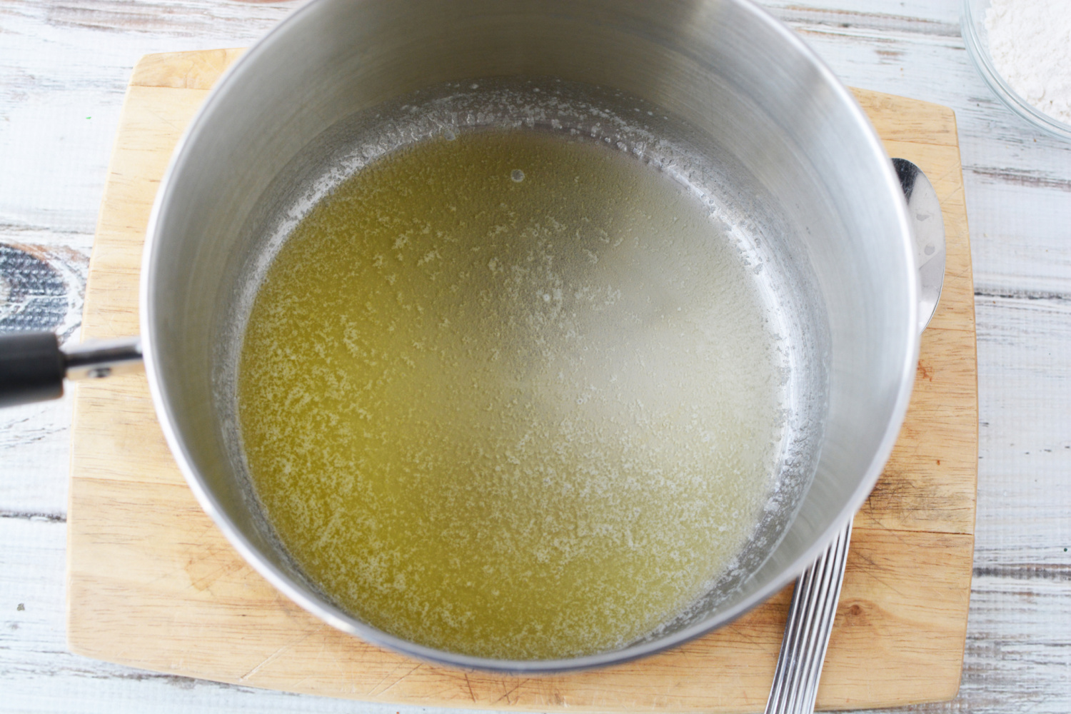 Melted Butter for Au Gratin Potatoes
