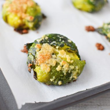 Roasted Smashed Brussels Sprouts Recipe
