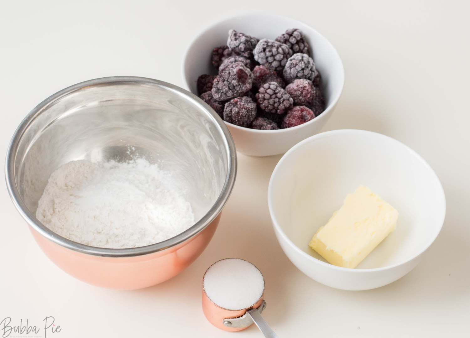 Blackberry Cobbler Ingredients