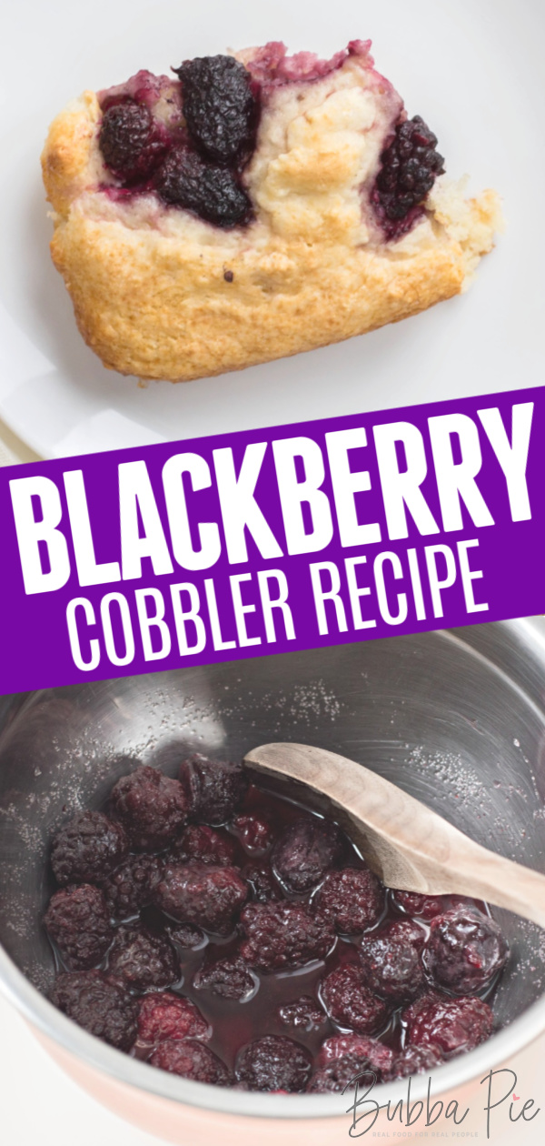 Easy Blackberry Cobbler Recipe - BubbaPie