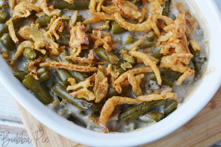 Campbell's Green Bean Casserole BubbaPie