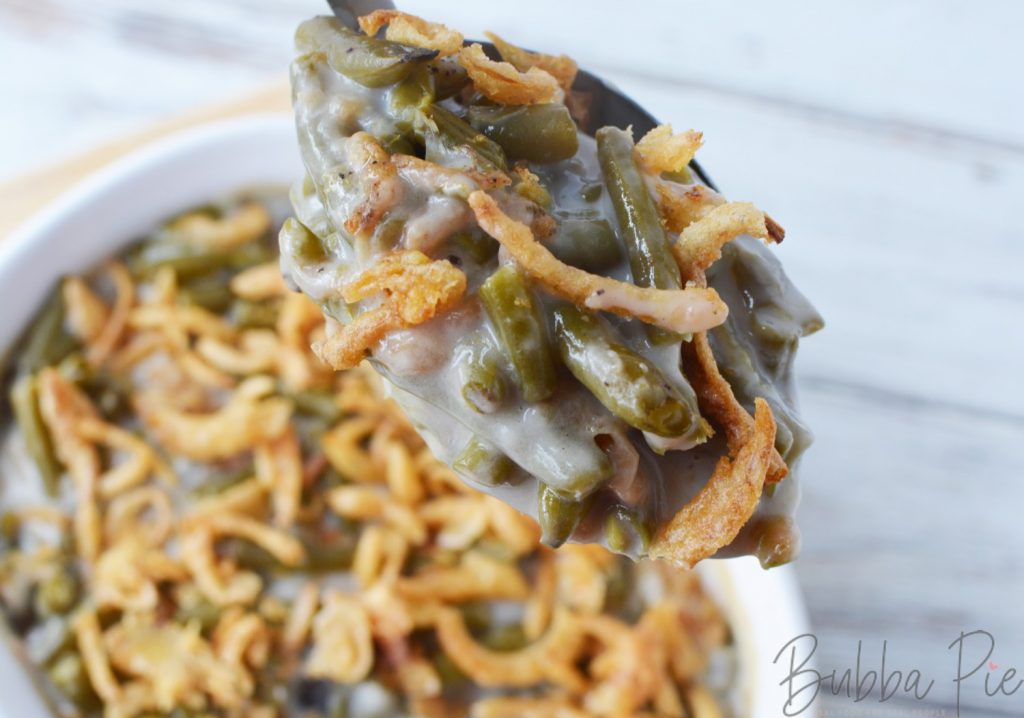 Campbell's Green Bean Casserole - BubbaPie