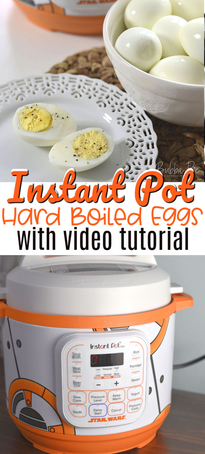 Instant Pot hard boiled eggs Pinterest PIN