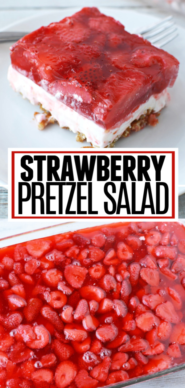 Strawberry Pretzel Salad Pin