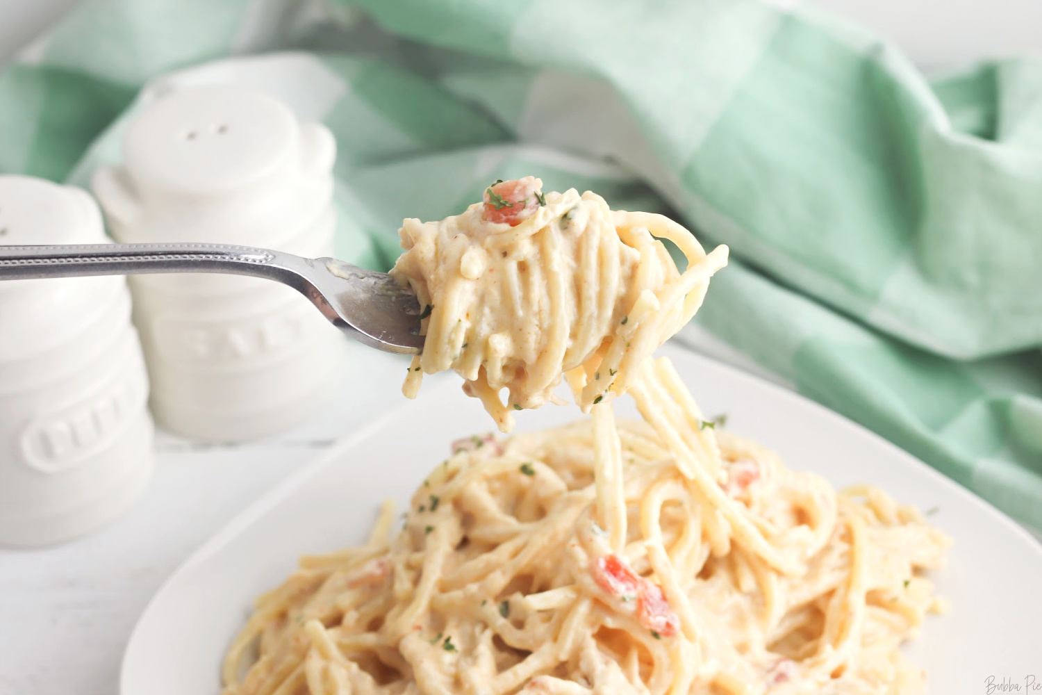 Crockpot Chicken Spaghetti recipe