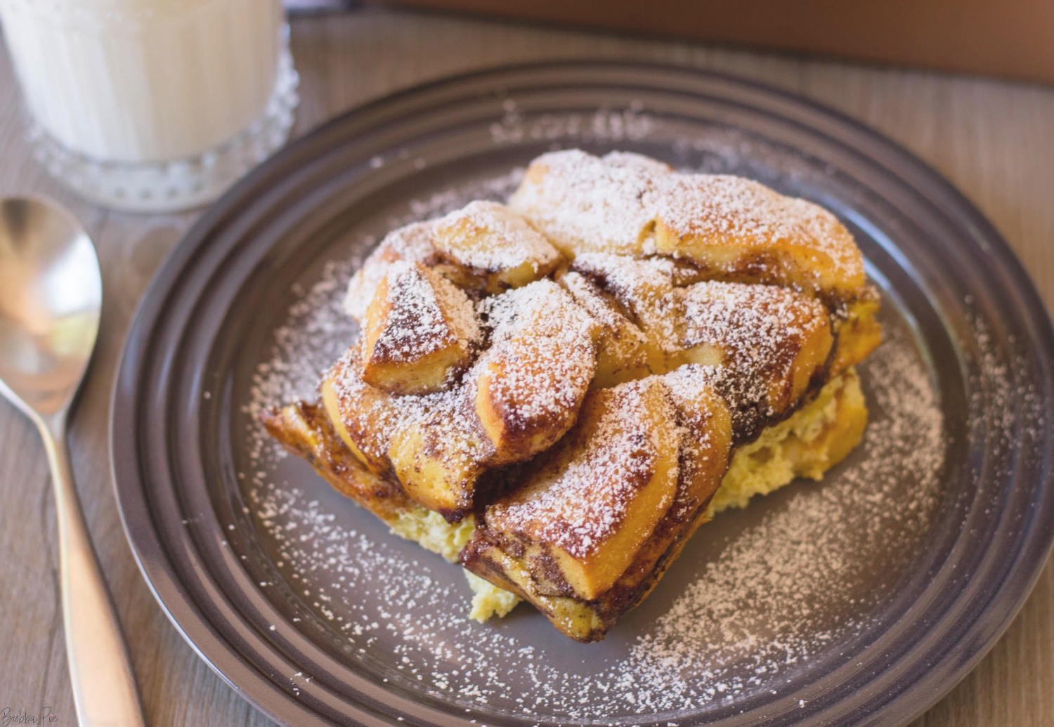 Cinnamon Roll French Toast Bake is a delicious casserole for breakfast.