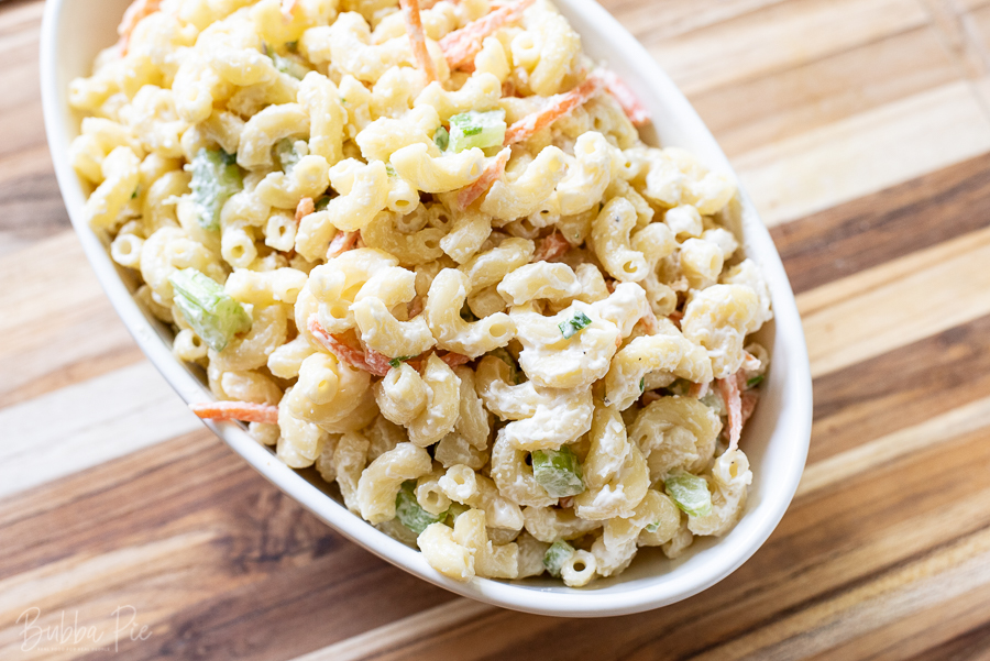 Hawaiian Macaroni Salad is a light and creamy side dish.