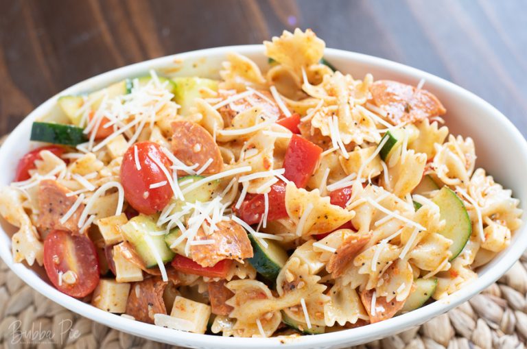 Salad Supreme Pasta Salad BubbaPie