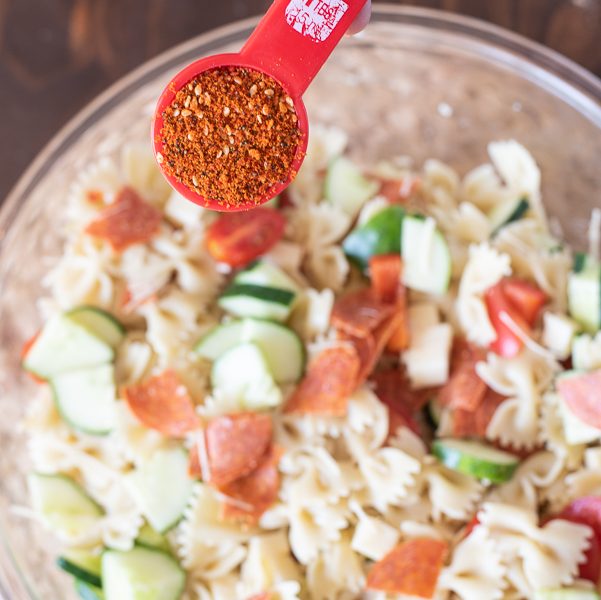 Salad Supreme Pasta Salad BubbaPie