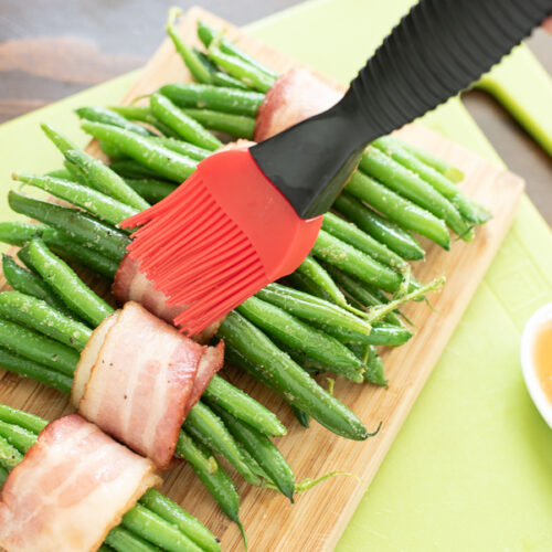 Bacon Wrapped Green Beans With Maple Glaze BubbaPie