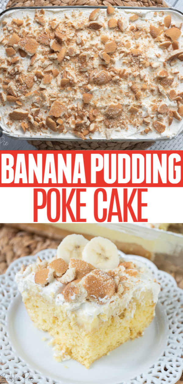 banana pudding poke cake pin 1