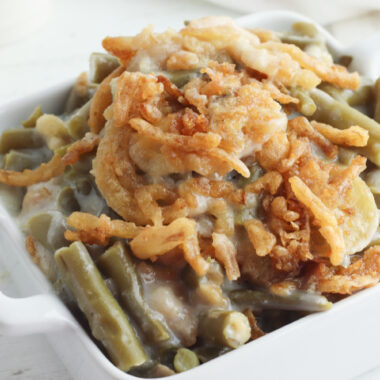 Slow Cooker Green Bean Casserole - The Rockstar Mommy