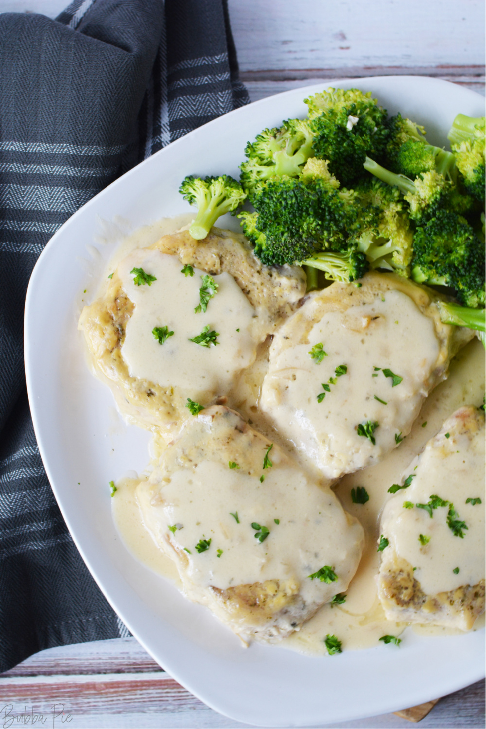 Crockpot Pork Chops with Ranch Dressing