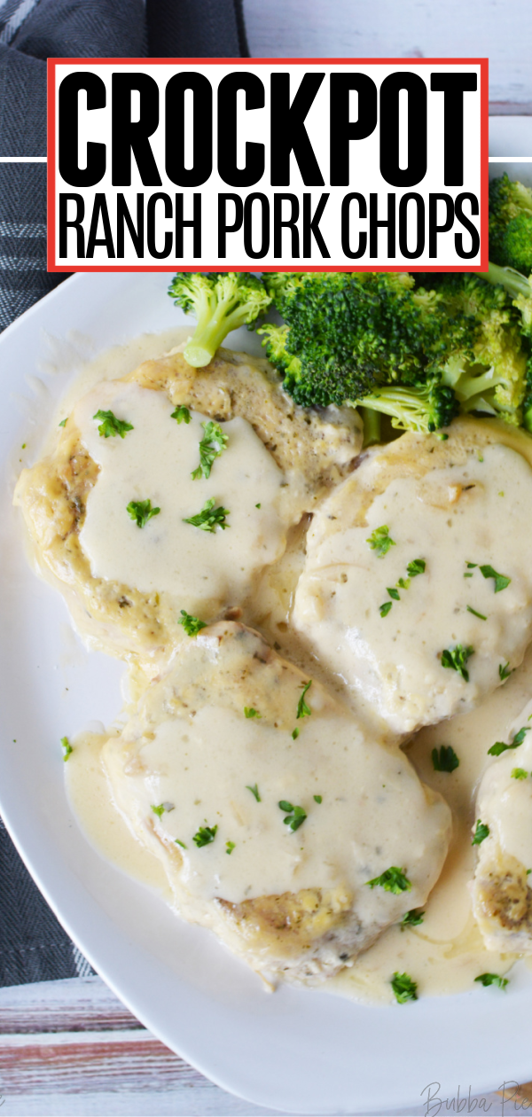 Crockpot Ranch Pork Chops Pin